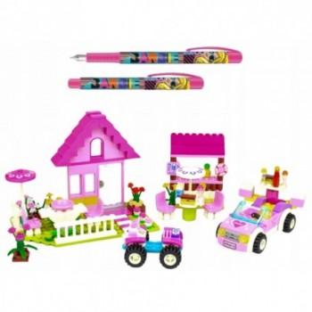 Zestaw klocków Friends...